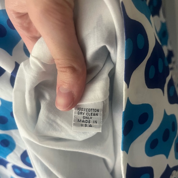 Jules Reid The Beatrice Dress Blue Lantern - Picture 6 of 7